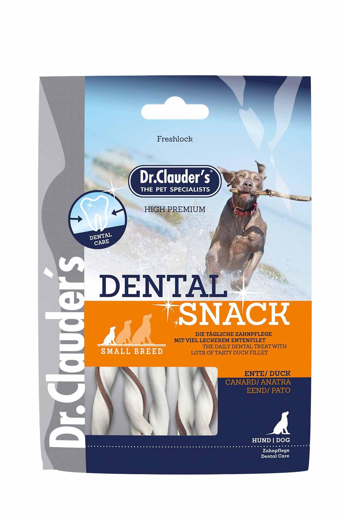 10 Pack - Dr. Clauder's Dental tyggeben med and til tandrens Small 80g
